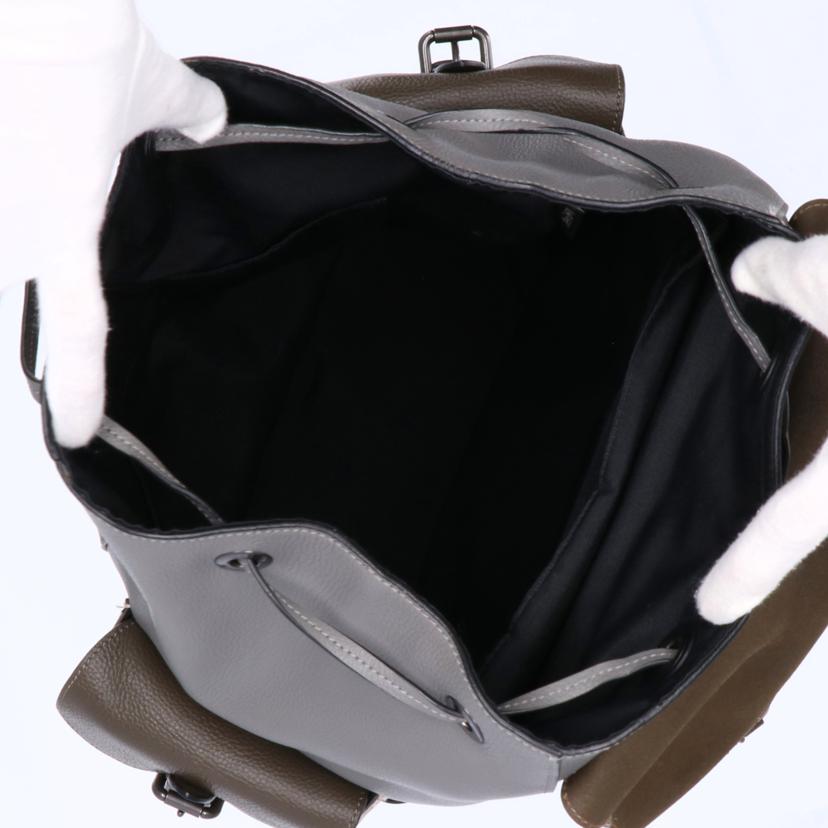 COACH コーチ/カラーブロックレザーハドソンバックパック/2390//D2021/Bランク/75