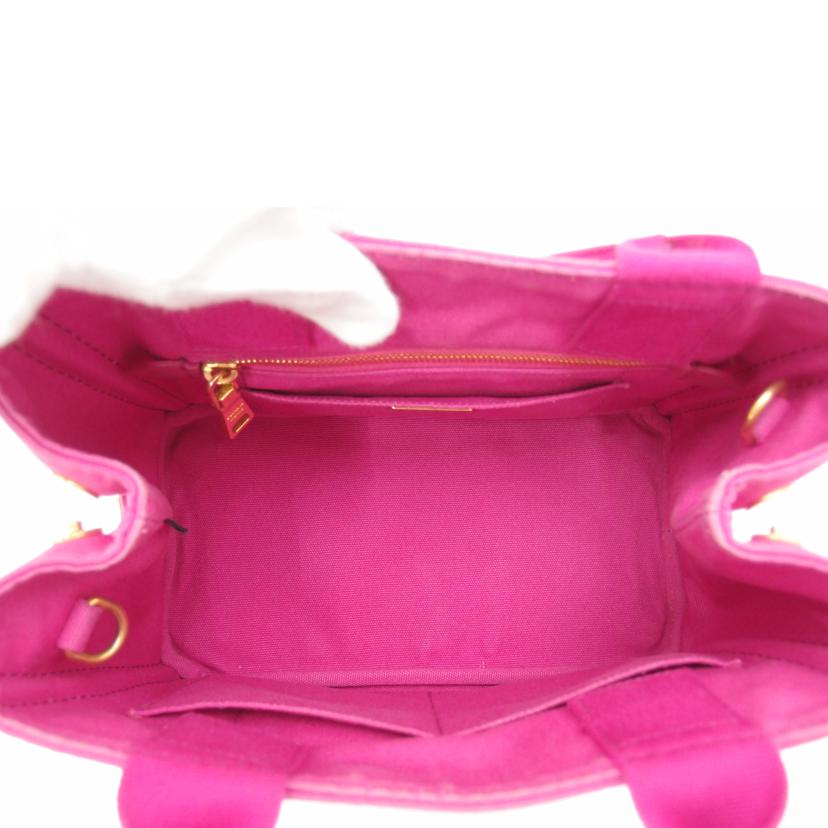 PRADA プラダ/カナパミニトート2way/フューシャ/B2439G//194/ABランク/69