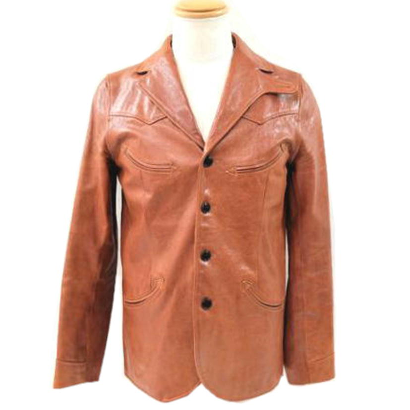 WEST RIDE ウェストライド/ラムレザージャケット//ABランク/71