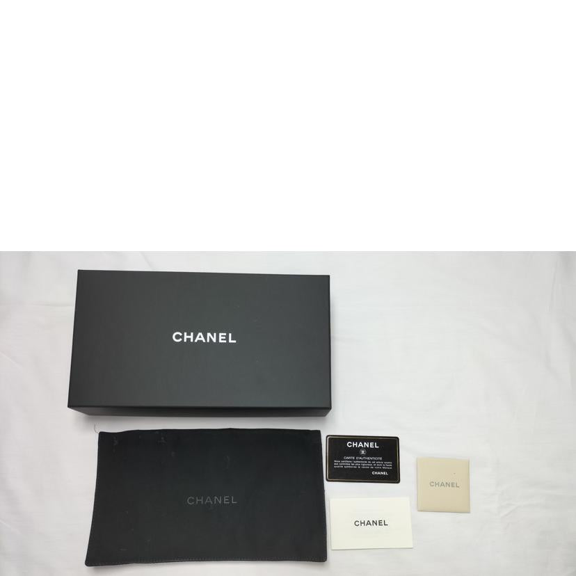 CHANEL シャネル/マトラッセ キャビアスキン シルバー金具 二つ折り財布//24777310/Bランク/52