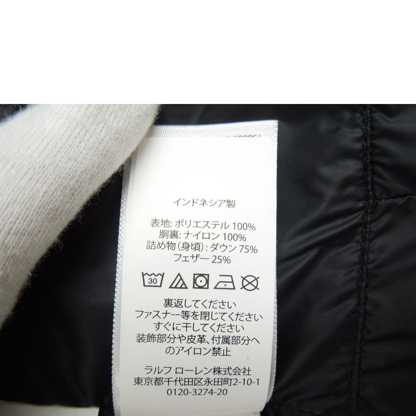 POLO RALPH LAUREN/POLO RALPH LAUREN フーディ‐ジップアップダウンベスト グレー サイズL//ABランク/83