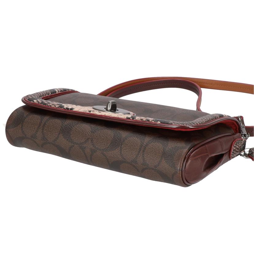 COACH コーチ/シグネチャー クロスショルダーバッグ/F38243//E1632/Aランク/75