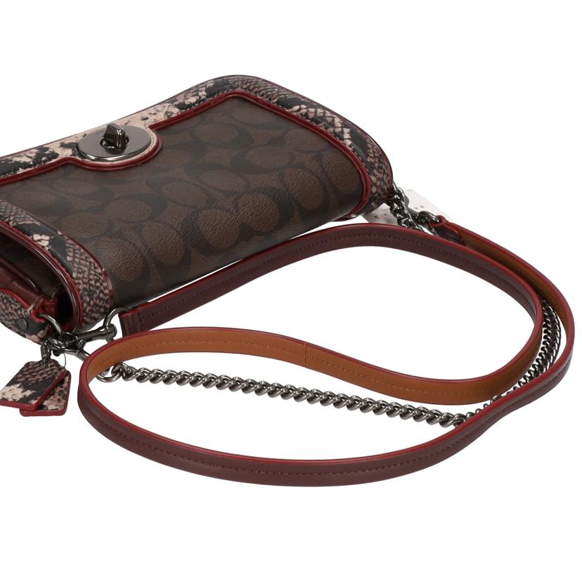COACH コーチ/シグネチャー クロスショルダーバッグ/F38243//E1632/Aランク/75