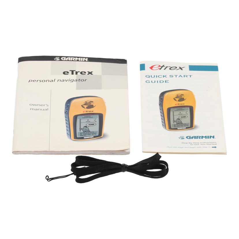 GARMIN ガーミン/ゴルフナビゲーション/eTrex//2024620916/Cランク/62