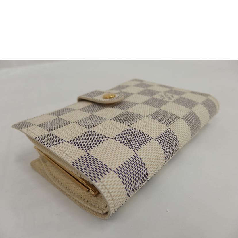 LV ルイヴィトン/ポルトフォイユヴィエノワ・アズール/N61676//MI0***/Aランク/82