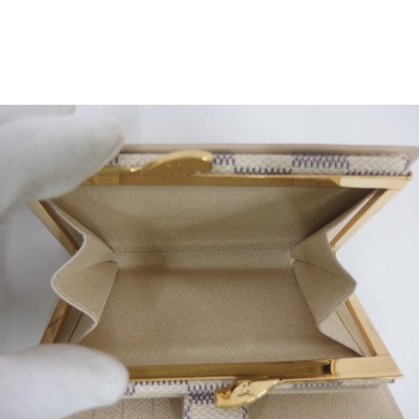 LV ルイヴィトン/ポルトフォイユヴィエノワ・アズール/N61676//MI0***/Aランク/82