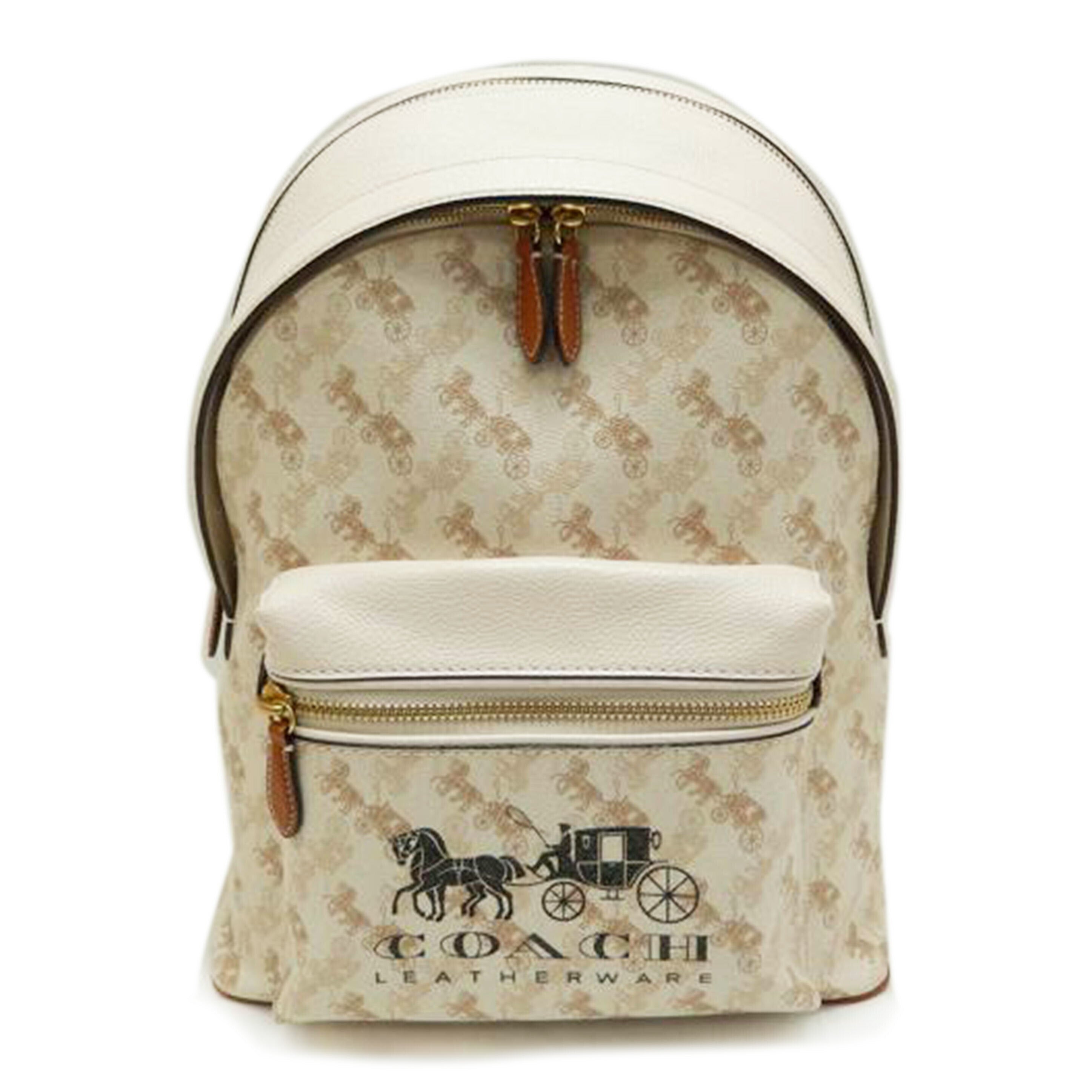 COACH コーチ/チャーターバックパックウィズホースアンドキャリッジプリント/C8474//B2221/Aランク/85