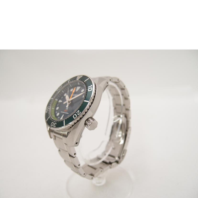 SEIKO セイコー 腕時計 5K65-0AA0 グリーン ステンレス ダイバースキューバ/プロスペックス・ダイバー/メンズ/ソーラー/SBPK001//2O2***/SAランク/69