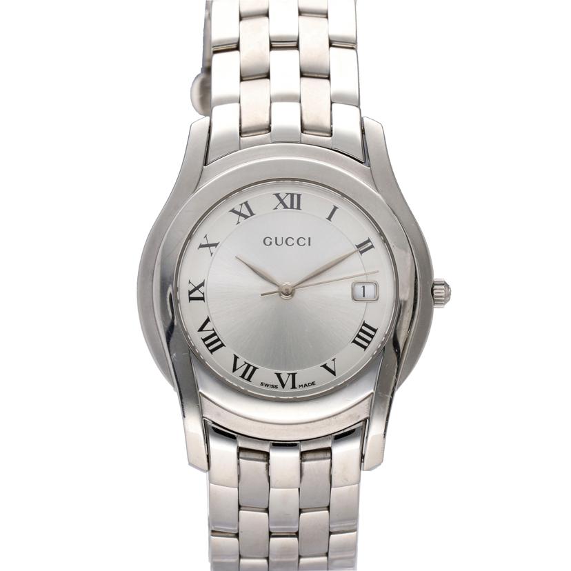 GUCCI グッチ/Gクラス/シルバー/メンズ/クオーツ/5500M//010****/Bランク/03