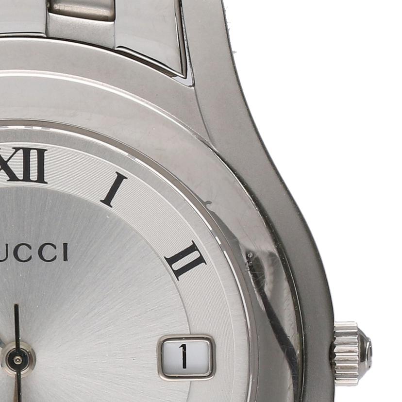 GUCCI グッチ/Gクラス/シルバー/メンズ/クオーツ/5500M//010****/Bランク/03