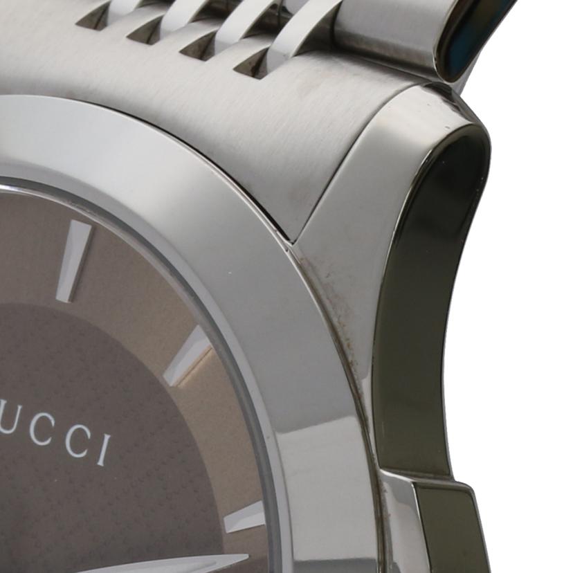 GUCCI グッチ/Gタイムレス・ブラウン/メンズ/クオーツ/YA126406//125*****/Aランク/03