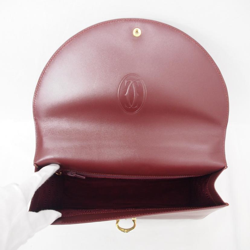 Cartier/トップハンドル ハンド レザー マストライン//Bランク/78