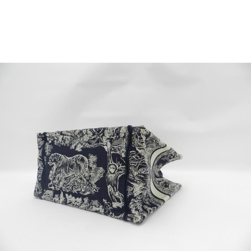 CHRISTIAN DIOR クリスチャンディオール ハンド キャンバス 青/ブックトートミディアム/リバーストワルドゥジュイ/M12962ZTDT//50-MA-1221/Aランク/69