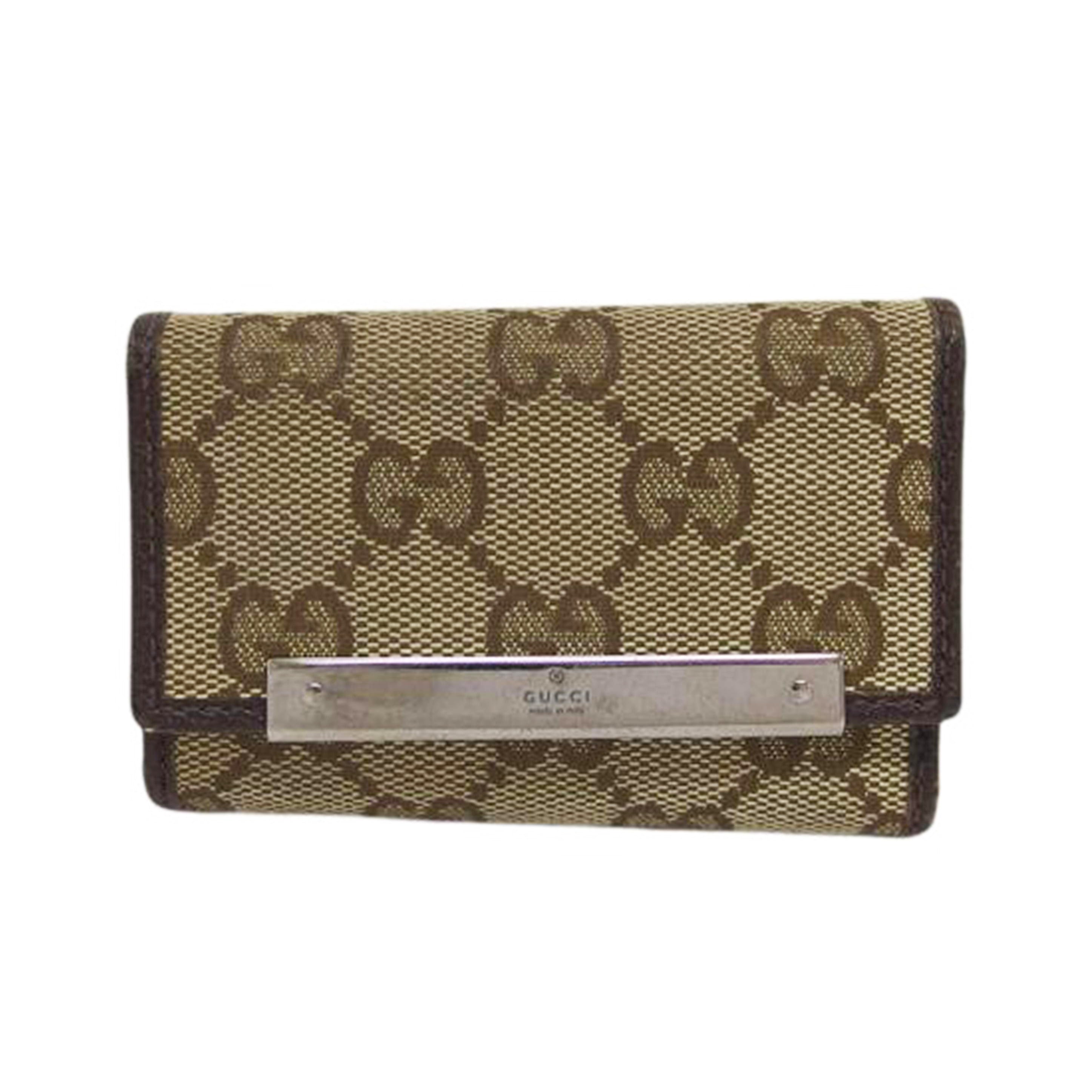 GUCCI グッチ/GGキャンバス/6連キーケース/127048//0989/Bランク/04