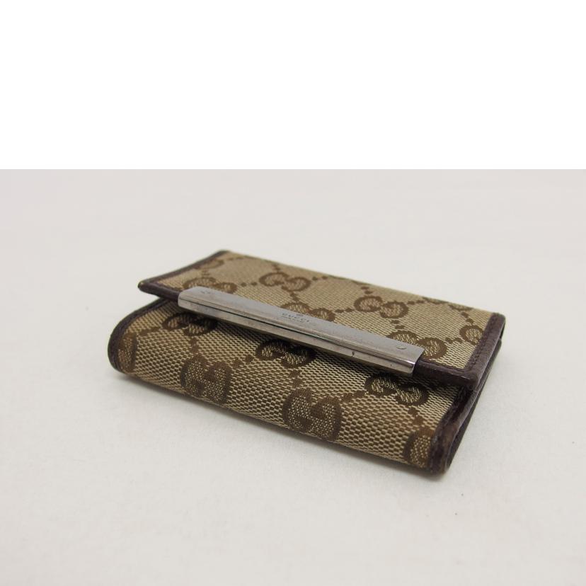 GUCCI グッチ/GGキャンバス/6連キーケース/127048//0989/Bランク/04