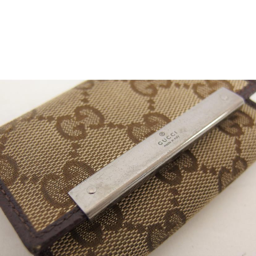 GUCCI グッチ/GGキャンバス/6連キーケース/127048//0989/Bランク/04