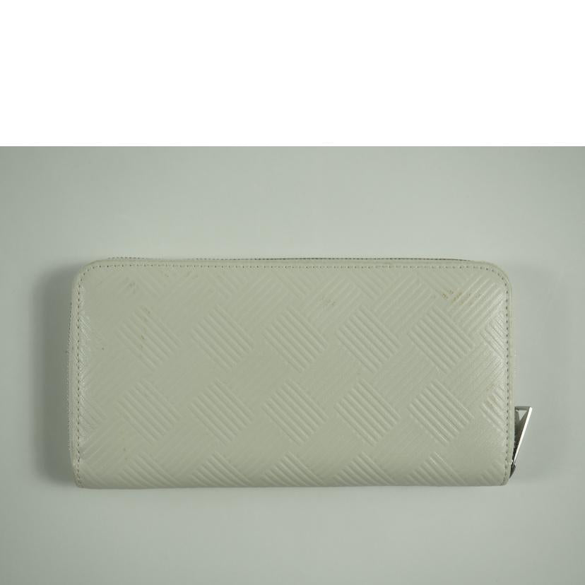 BOTTEGA VENETA ボッテガヴェネタ/デボスイントレチャート ラウンドファスナー 長財布//Bランク/79