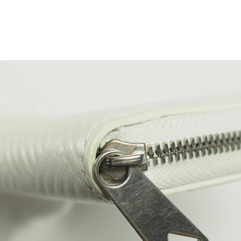 BOTTEGA VENETA ボッテガヴェネタ/デボスイントレチャート ラウンドファスナー 長財布//Bランク/79