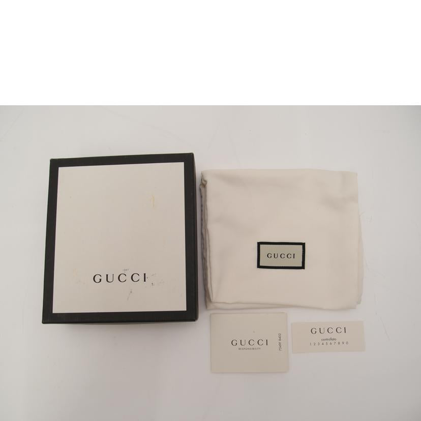 GUCCI グッチ /GGマーモント・レザーコインウォレット/ブラック/428725//203887/SAランク/69