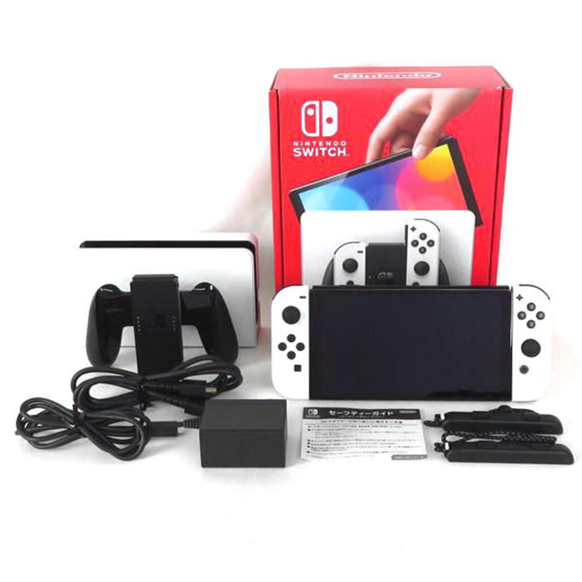 Nintendo 任天堂/Switch本体 有機ELモデル/HEG-001//XTJ50053536285/Aランク/81