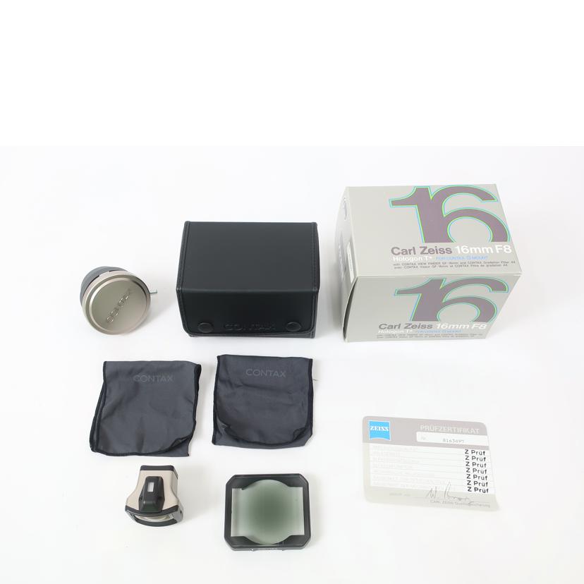 CONTAX Carl Zeiss コンタックス カール・ツァイス/一眼レフレンズ Carl Zeiss 16mm F8/Hologon T 8/16//8163497/Aランク/65