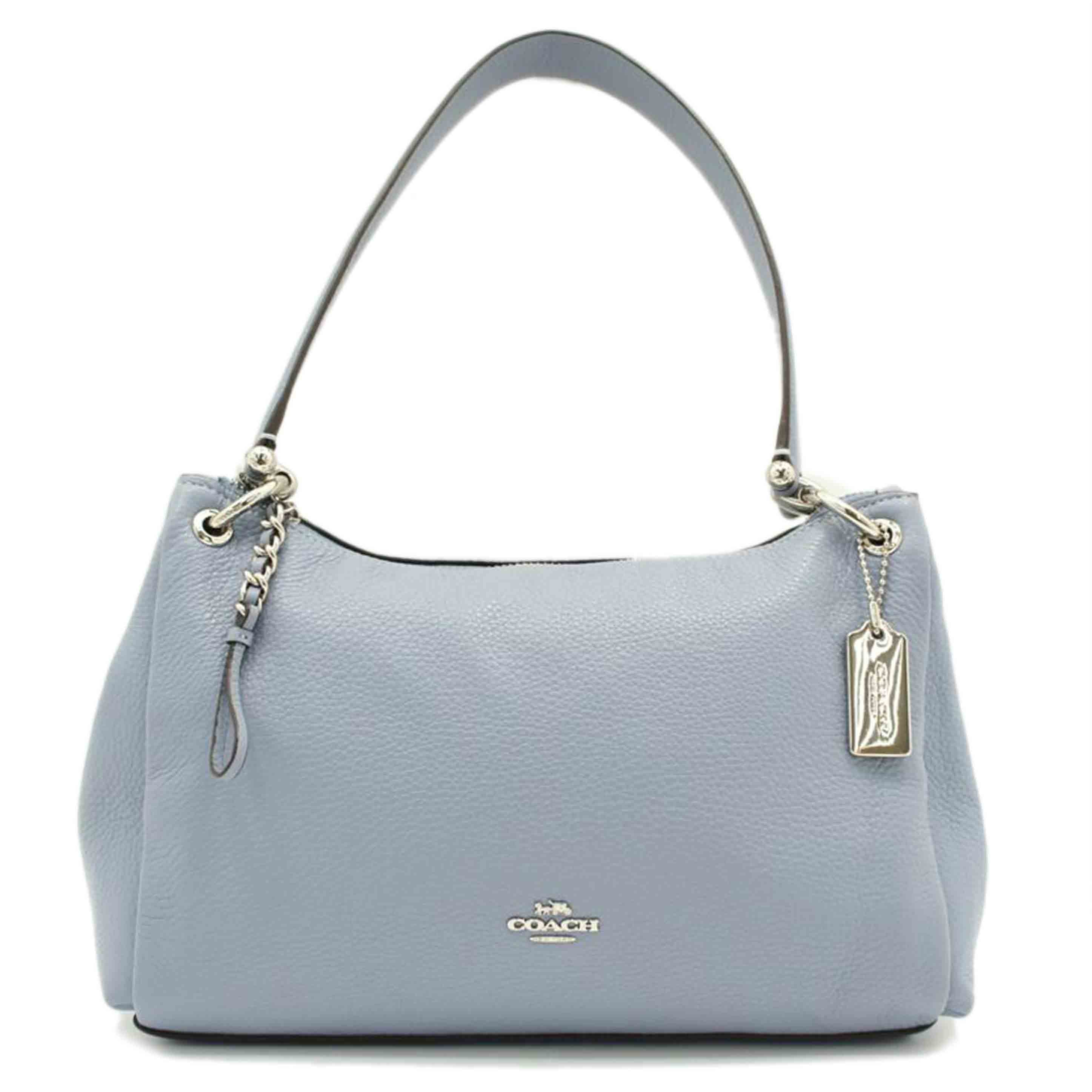 CAOCH コーチ/ペプルドレザースモールミアショルダー/ブルー/F73196//D19**/ABランク/75