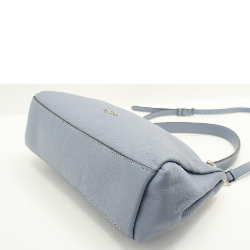 CAOCH コーチ/ペプルドレザースモールミアショルダー/ブルー/F73196//D19**/ABランク/75