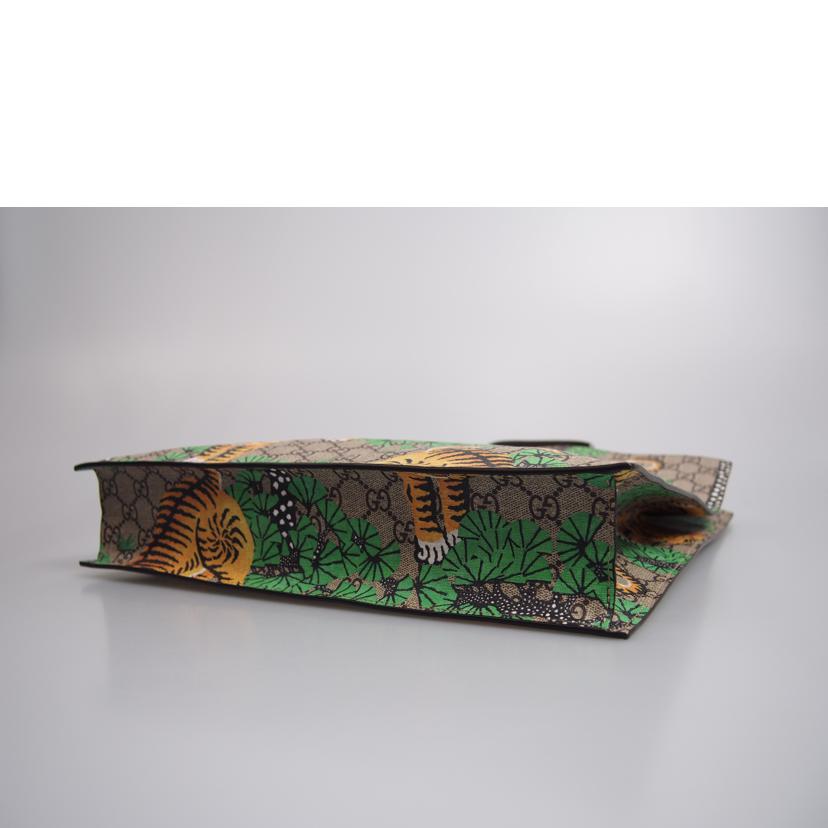 GUCCI グッチ/ベンガルタイガープリントソフトGGスプリーム2WAYトートバッグ/450950//525040/Aランク/76