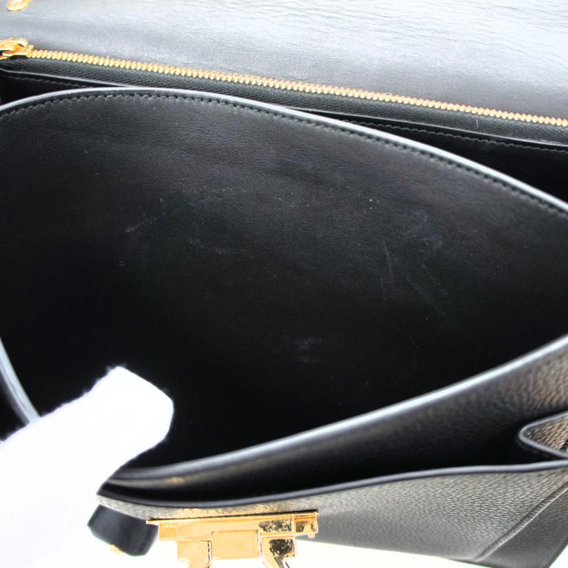 S.Ferragamo フェラガモ/ガンチーニレザー2Wayショルダー//DY-21 O014/Bランク/75