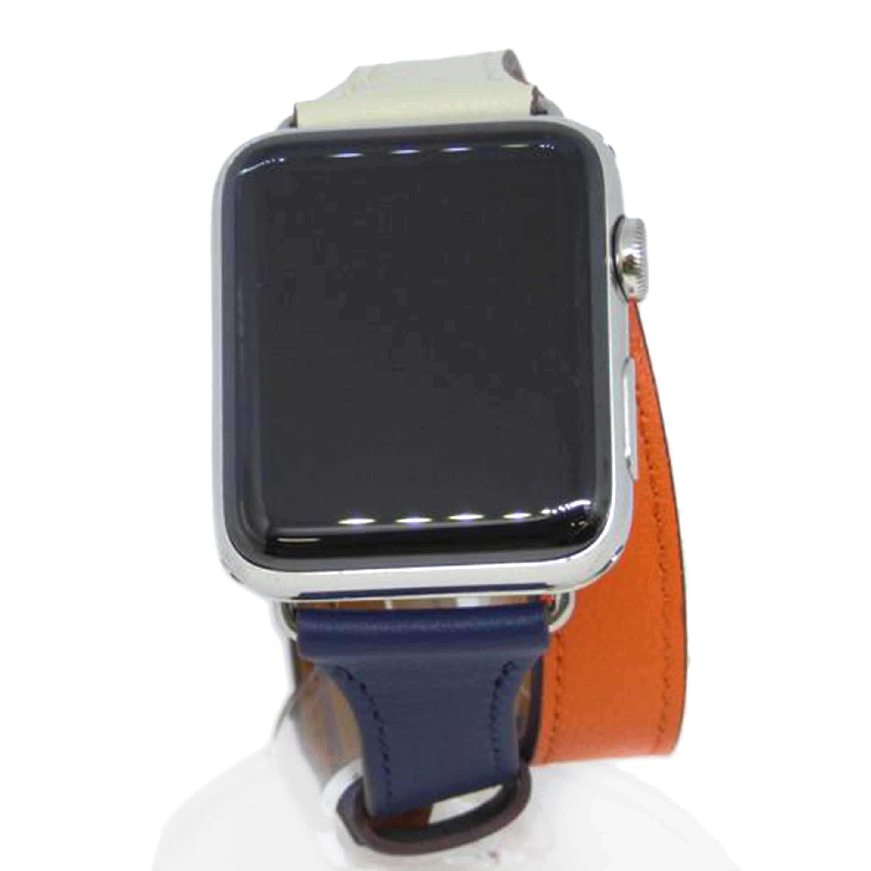 Apple アップル/Apple Watch Hermes Series 3 42mm/MQMV2J/A//FHLVM0M9J6J7/ABランク/64