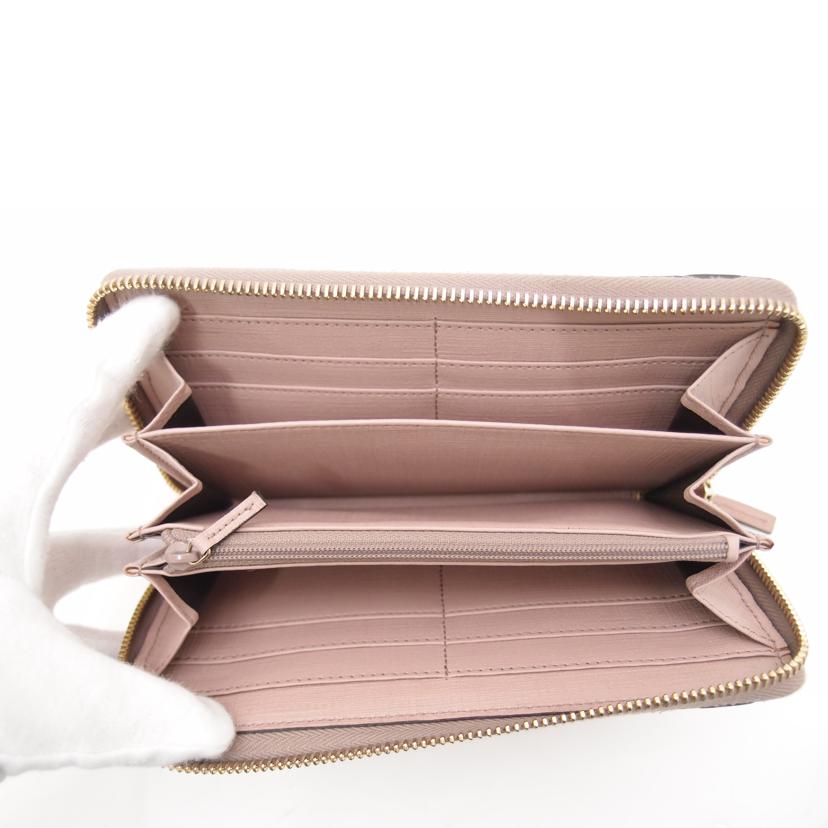 GUCCI グッチ レディース/GGスプリームラウンドファスナー長財布/ピンク/309758//496334/Aランク/69