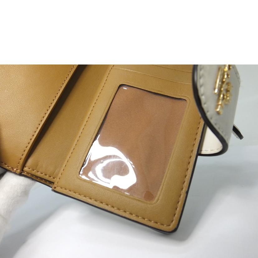 COACH コーチ/グリーンアップル二つ折りL字ファスナー財布/F2122//C4116/ABランク/88