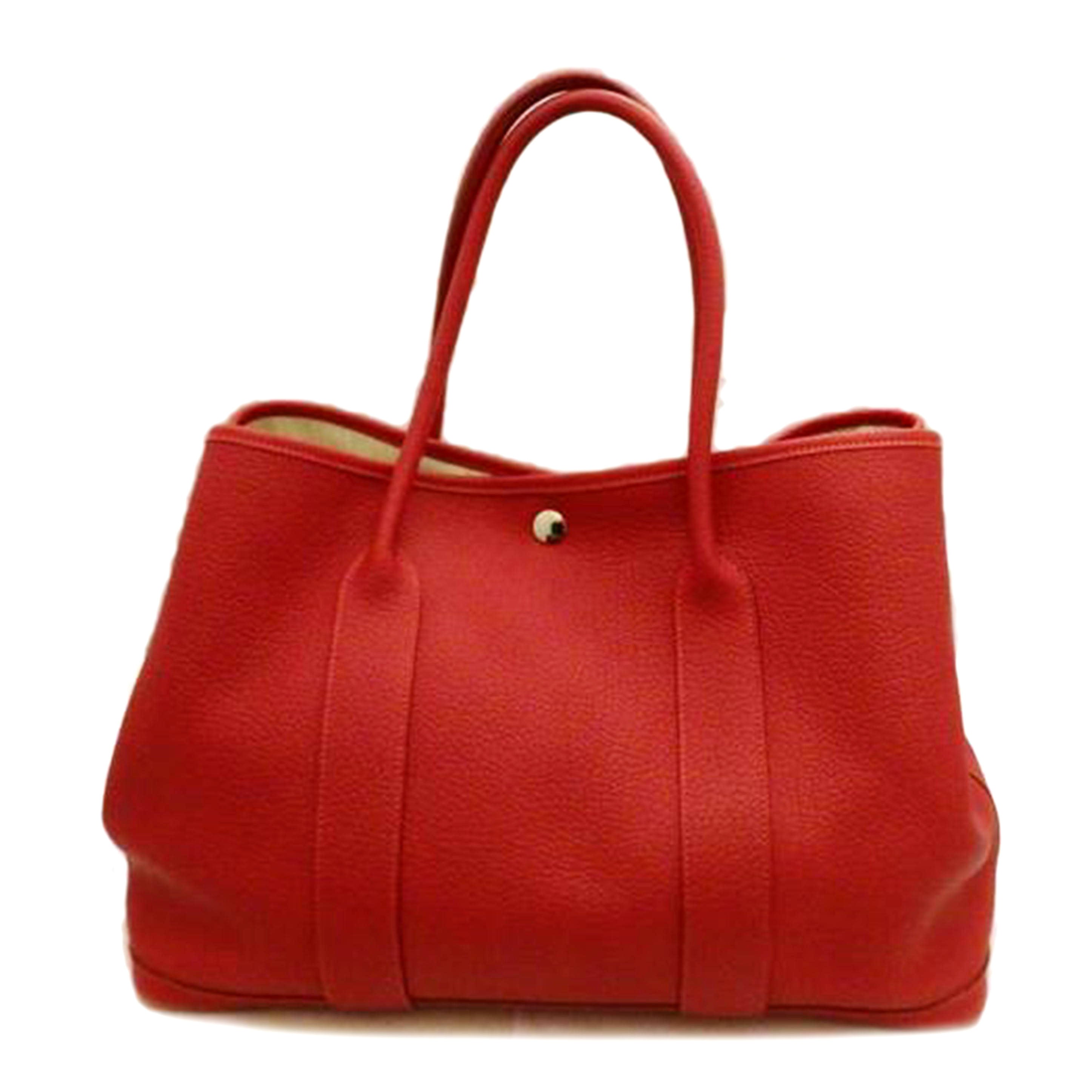 HERMES エルメス/ガーデンパーティPM/ネゴンダ/ルージュガランス//AN.1 □R刻印/ABランク/95