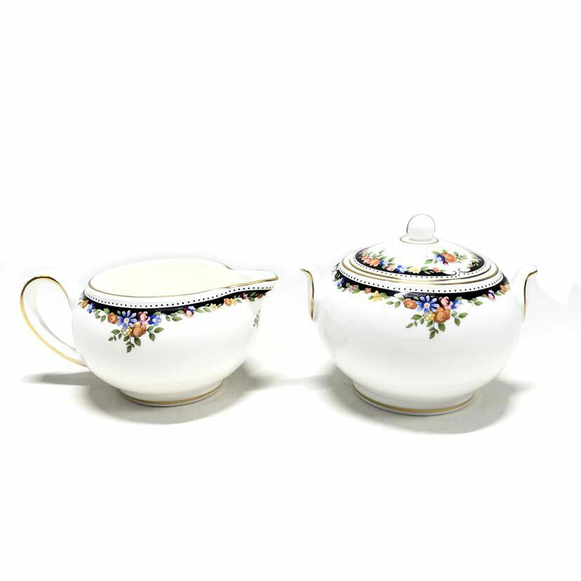 WEDGWOOD ウエッジウッド/OSBORNE シュガーポット・クリーマーセット//ABランク/51