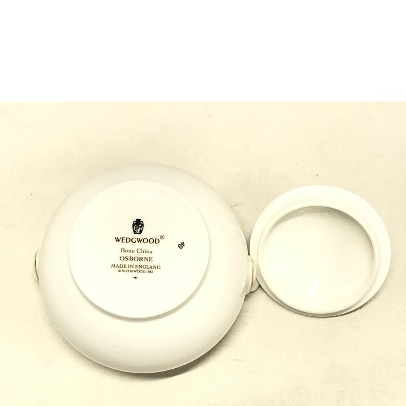 WEDGWOOD ウエッジウッド/OSBORNE シュガーポット・クリーマーセット//ABランク/51