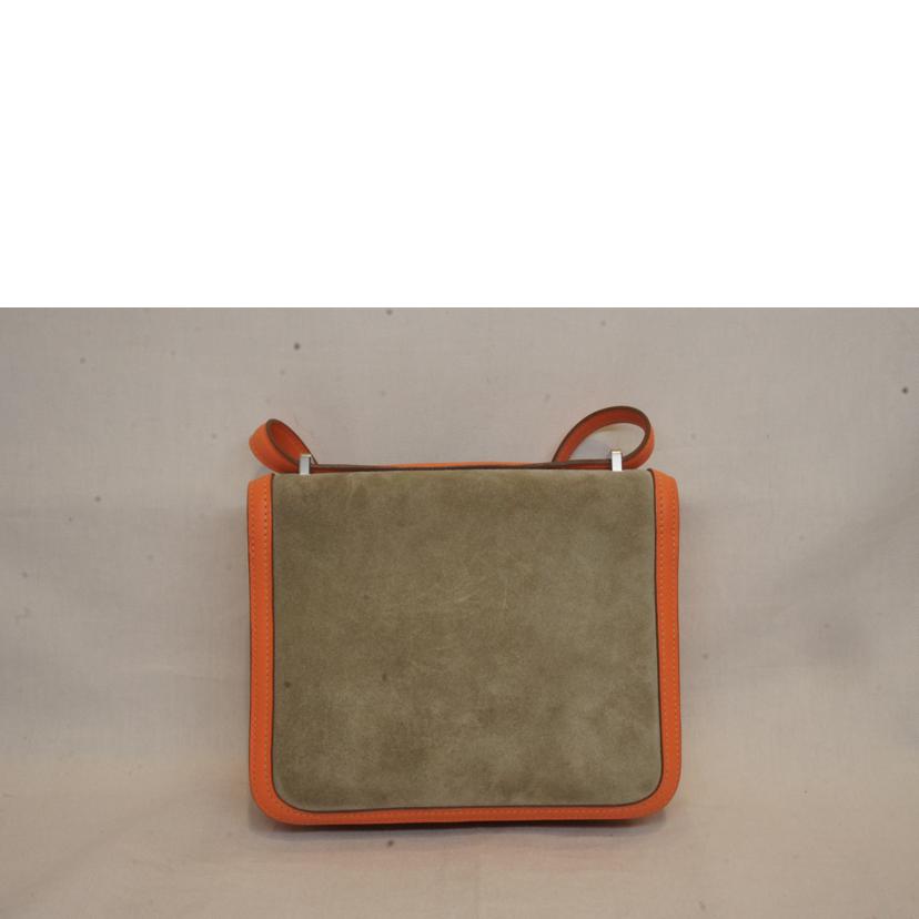 HERMES エルメス/コンスタンスミニ18/ドブリス×スイフト/クレヴィットグレーSV//□R刻*****/Aランク/92