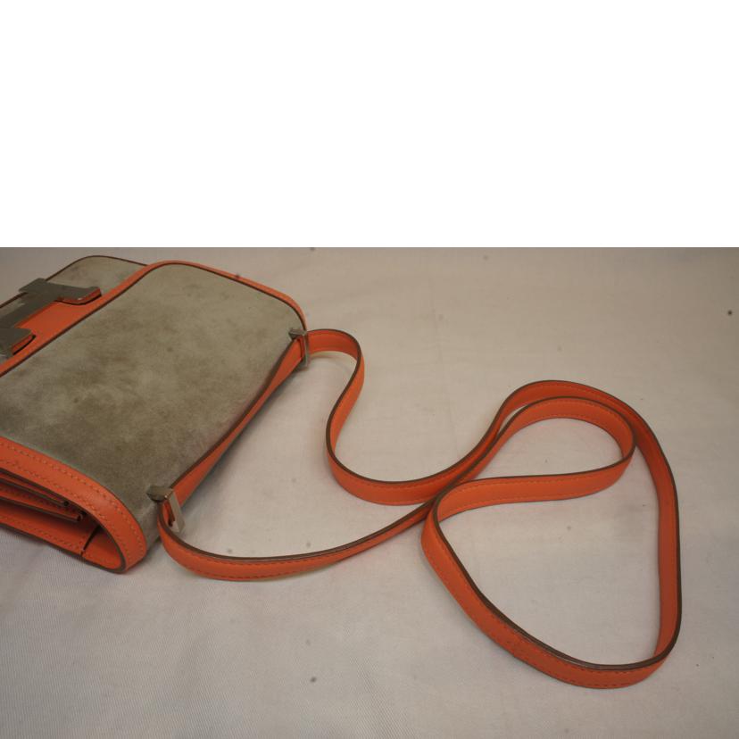 HERMES エルメス/コンスタンスミニ18/ドブリス×スイフト/クレヴィットグレーSV//□R刻*****/Aランク/92