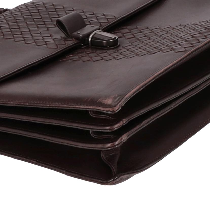 BOTTEGA ボッテガヴェネタ/イントレチャート/レザーブリーフバッグ/155169//V4641/Bランク/75