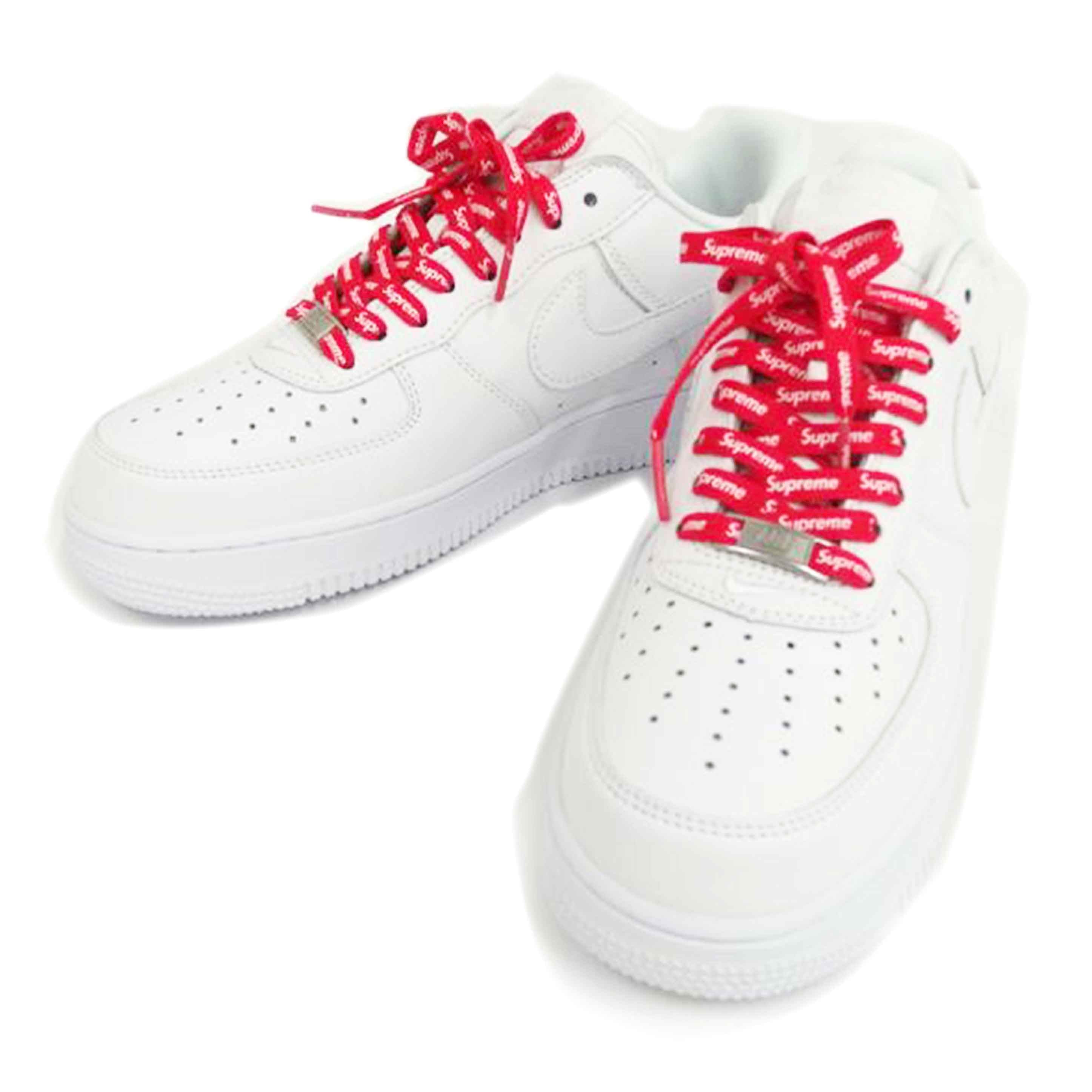 NIKE×SUPREME ナイキ×シュプリーム/SUPREME AIR FORCE 1ホワイト/CU9225-100//SAランク/82