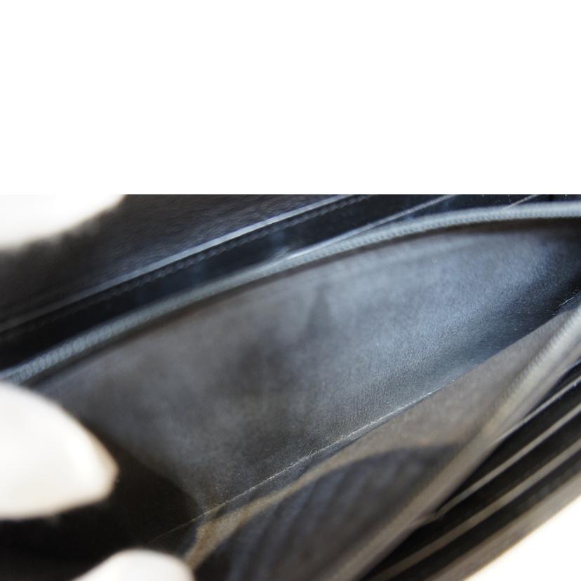 CHANEL シャネル/CCフィリグリーキャビアスキンロングウォレット/A84448//29679789/ABランク/92