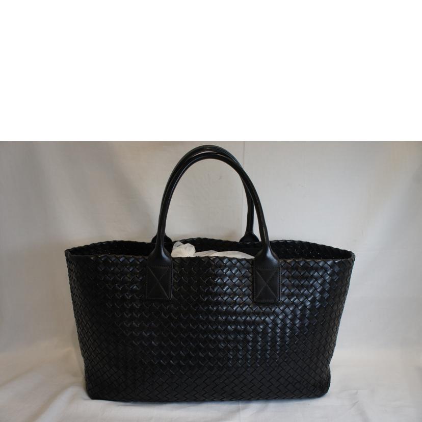 BOTTEGA VENETA ボッテガヴェネタ/カバGM/イントレチャート/500個限定/レザーハンド/ブラック//Aランク/92