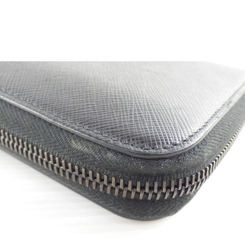 PRADA プラダ/サフィアーノラウンドファスナー長財布/2ML317//Bランク/64