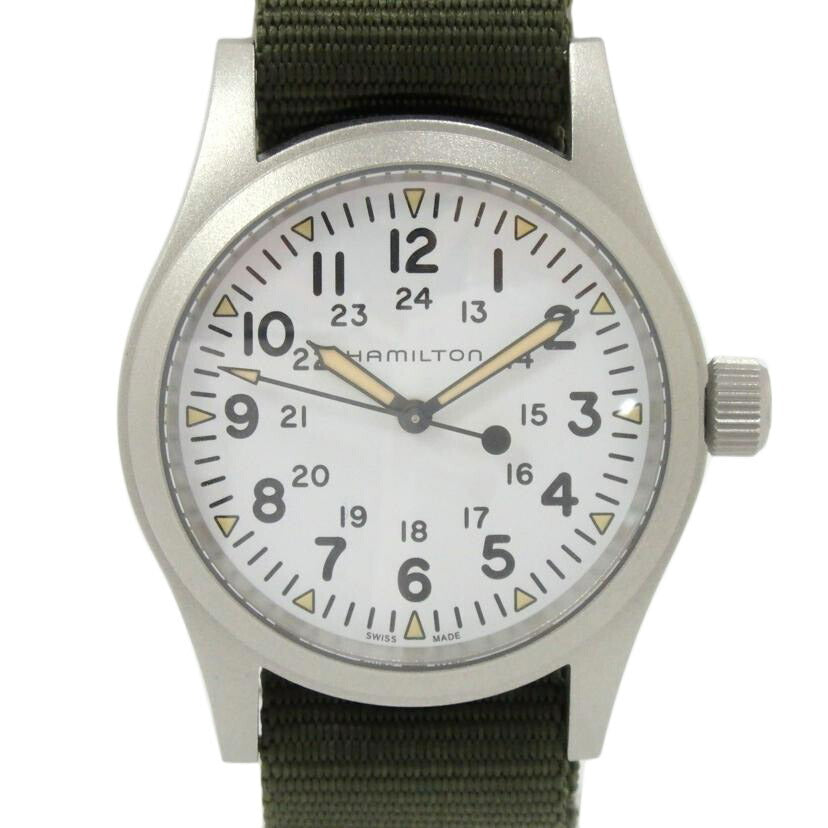 HAMILTON ハミルトン/カーキ/フィールド/手巻き/H6943911//Aランク/77