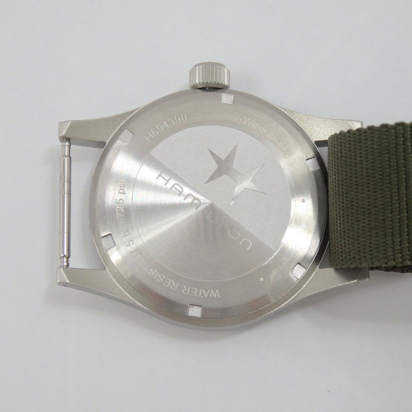 HAMILTON ハミルトン/カーキ/フィールド/手巻き/H6943911//Aランク/77