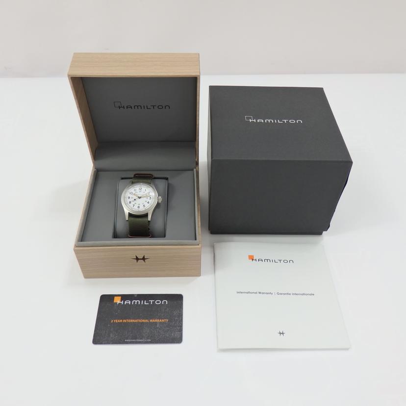 HAMILTON ハミルトン/カーキ/フィールド/手巻き/H6943911//Aランク/77