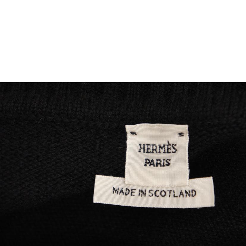 HERMES エルメス/スコットランド製カシミヤ100%ワンピース//ABランク/92
