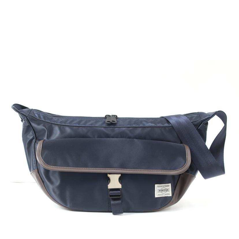 PORTER ポーター/ストーム ショルダーバッグ STORM ネイビー//Aランク/65