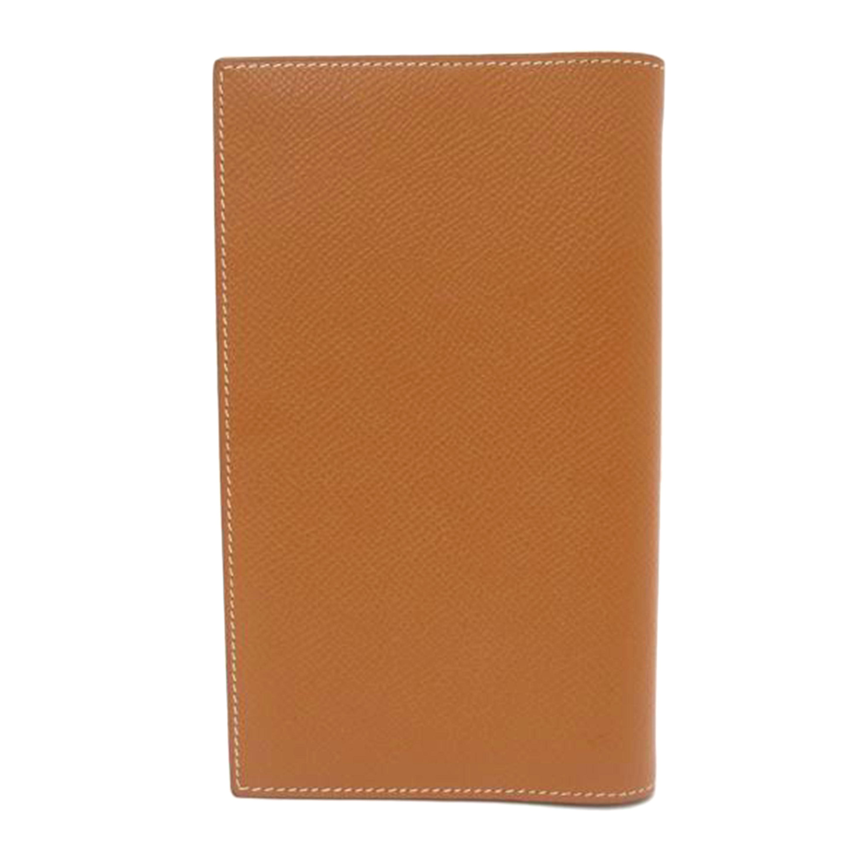 HERMES エルメス 手帳カバー レザー 2007年頃製造 ユニセックス/アジェンダ・ヴィジョン2/ヴォーエプソン/ゴールド/038540CA//口K刻印(2007)/SAランク/69