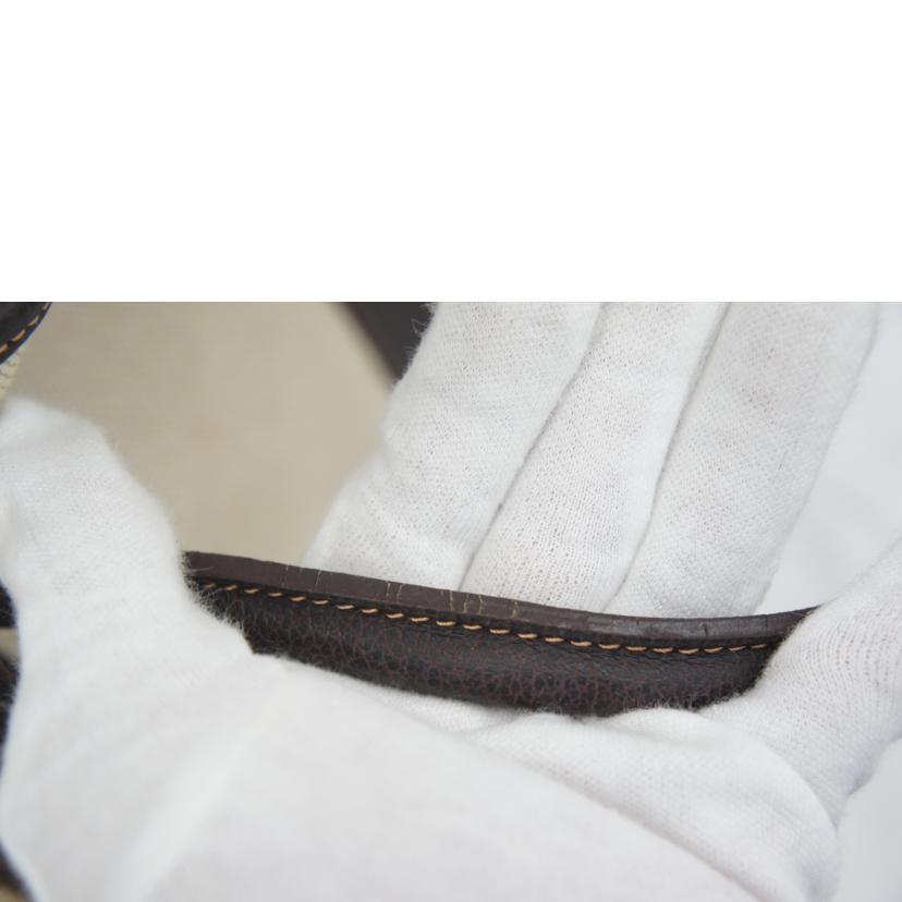 HERMES エルメス/ガーデンパーティPM26/トワルアッシュ/マロン//□H 2004年製/Bランク/05