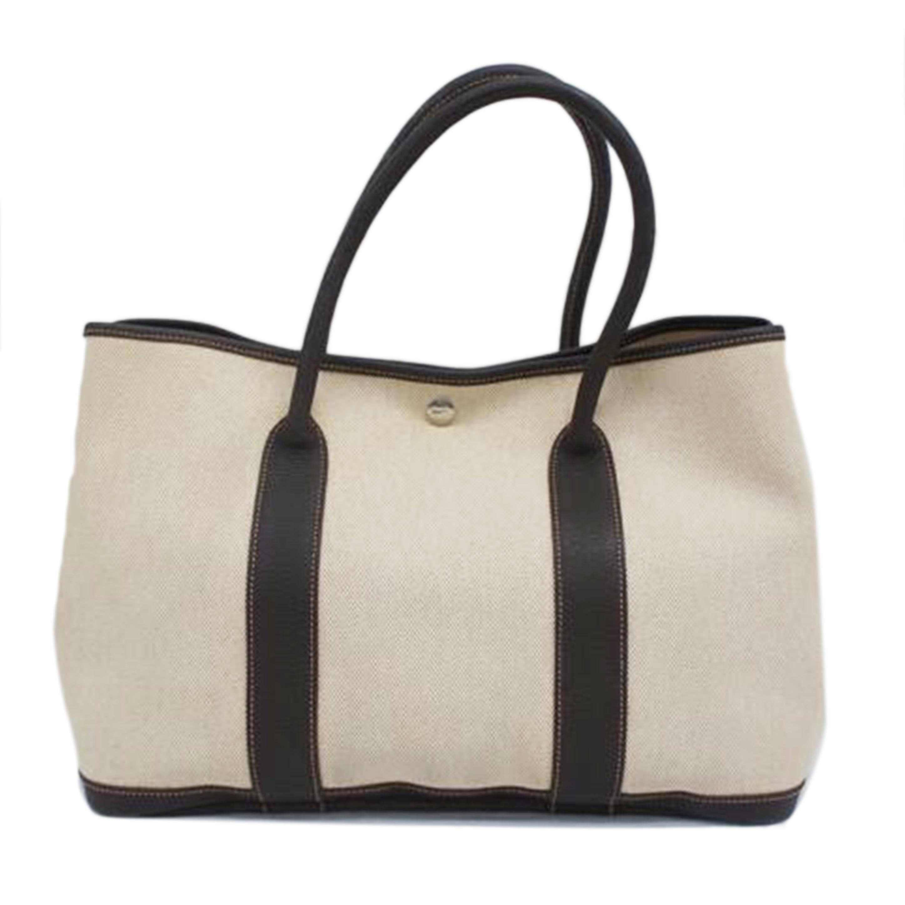 HERMES エルメス/ガーデンパーティPM26/トワルアッシュ/マロン//□H 2004年製/Bランク/05